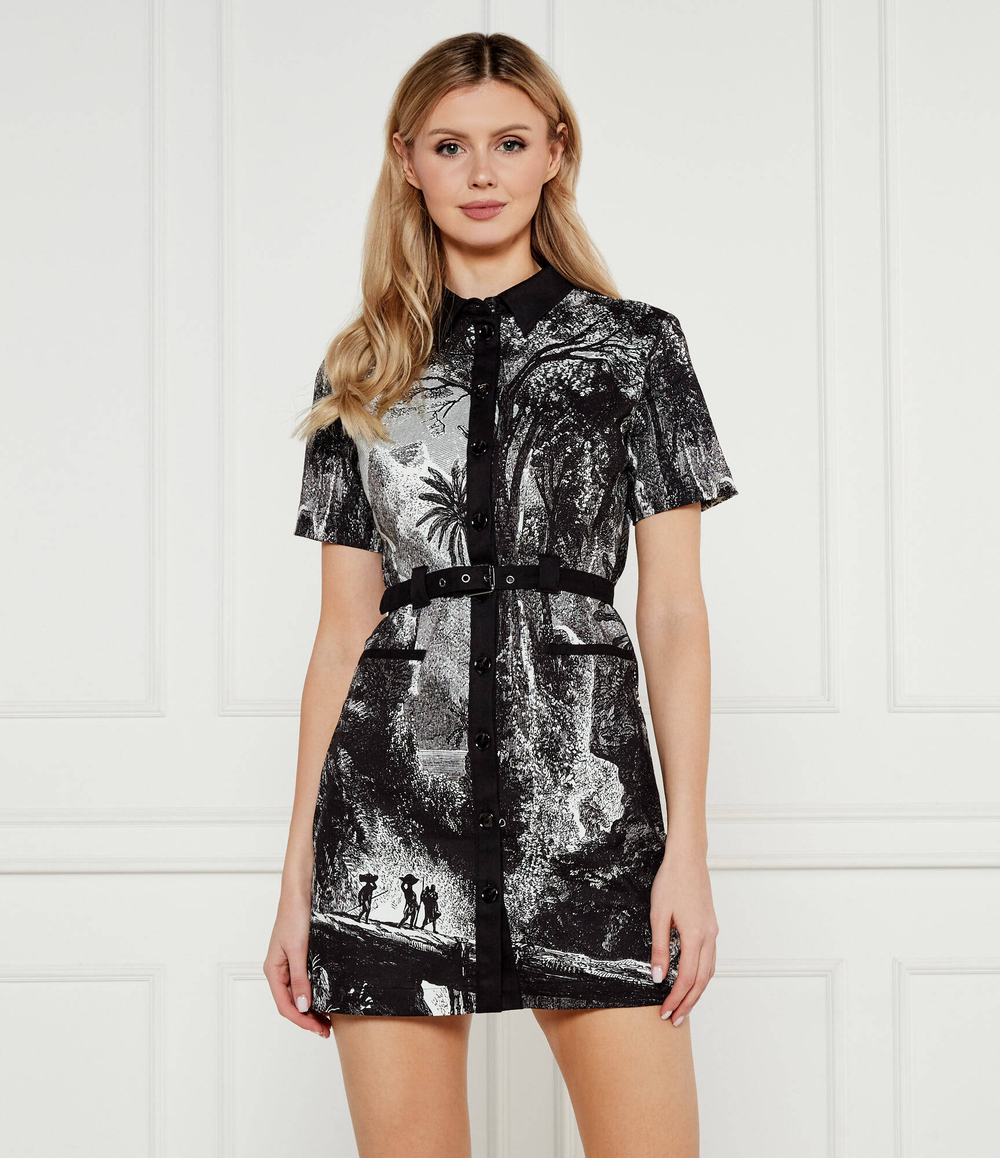 Платье с ремешком Desigual x M. Christian Lacroix TROPIC Desigual - черный(25SWVW96)