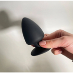 Анальный плаг Model 1 черный от SILEXD (S: 9* 5,2 см.)