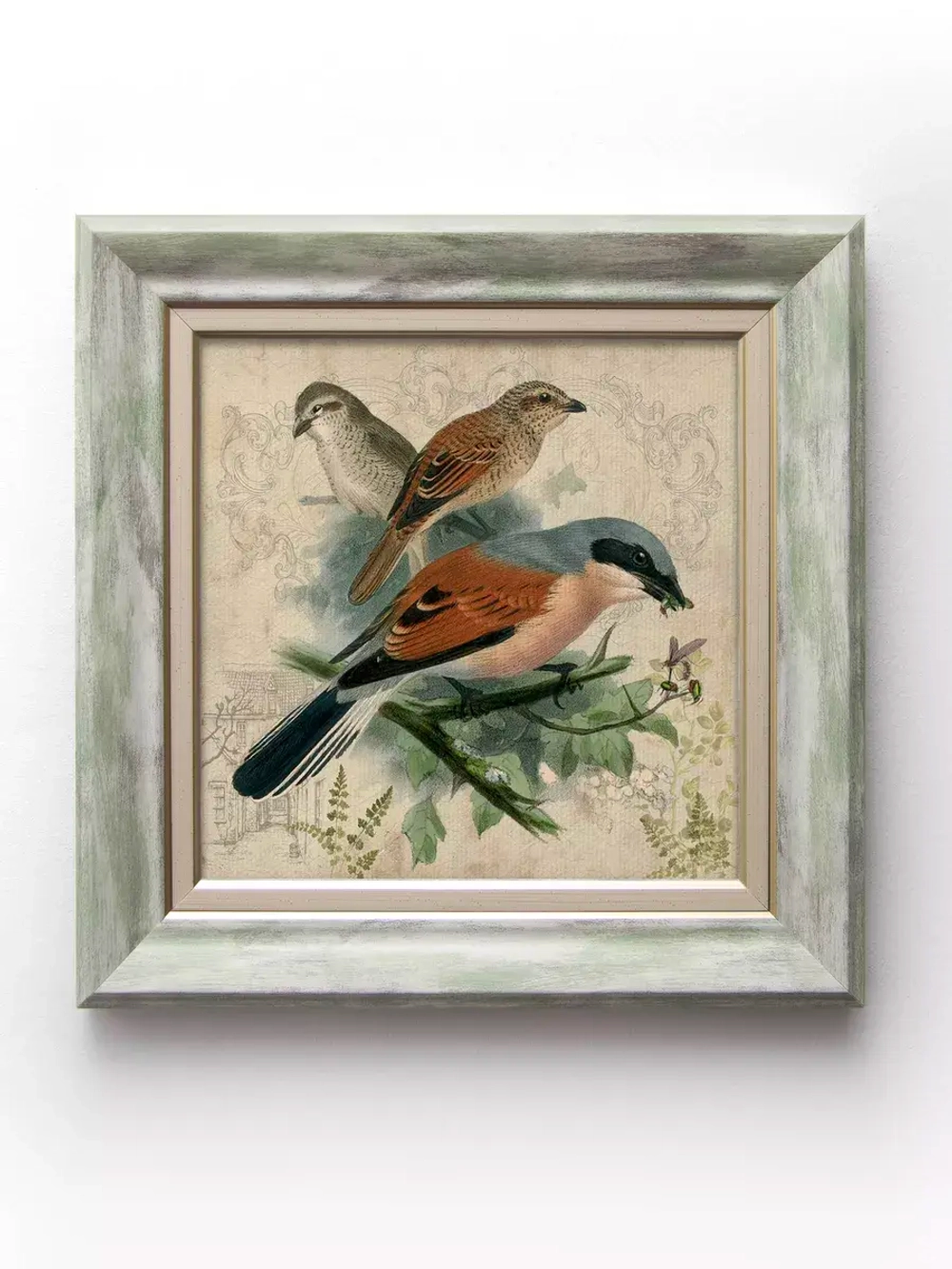 Картина на стену интерьерная на холсте 27,5*27,5 см