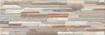 Настенная плитка ALMA Ceramica TWA11ART024 Arteo 60x20 коричневая матовая под дерево
