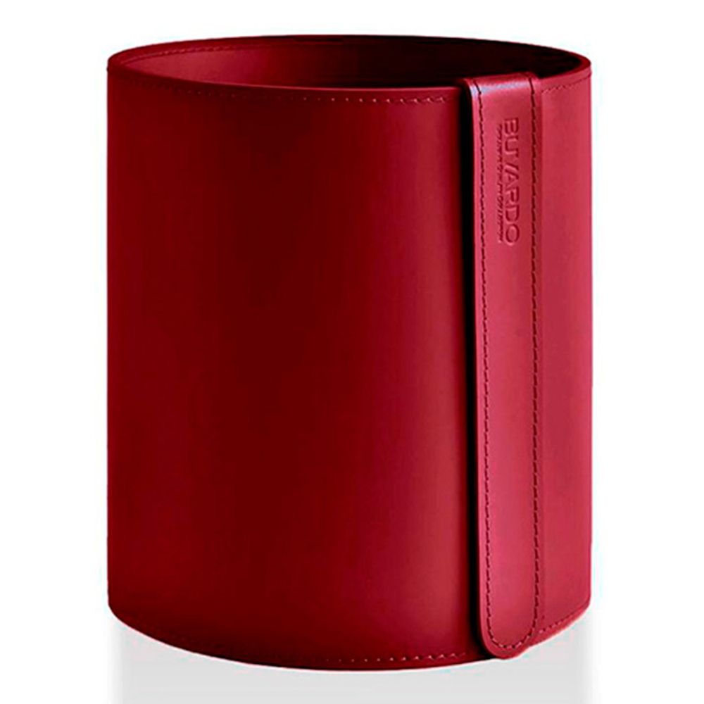 Корзина для бумаг 18 литров из кожи Cuoietto с металлической вставкой 320*270 (BBCMet) 1