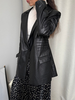 Кожаный жакет, XS