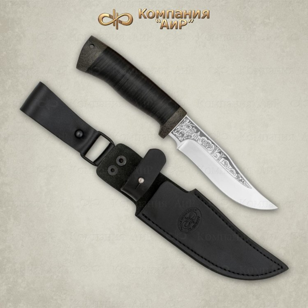 Нож АиР Клычок-1 95х18 кожа