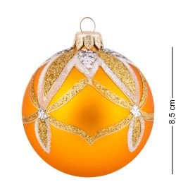 Элита НФШ-1649 Ел.украшение Шар «Трилистник» 85 мм