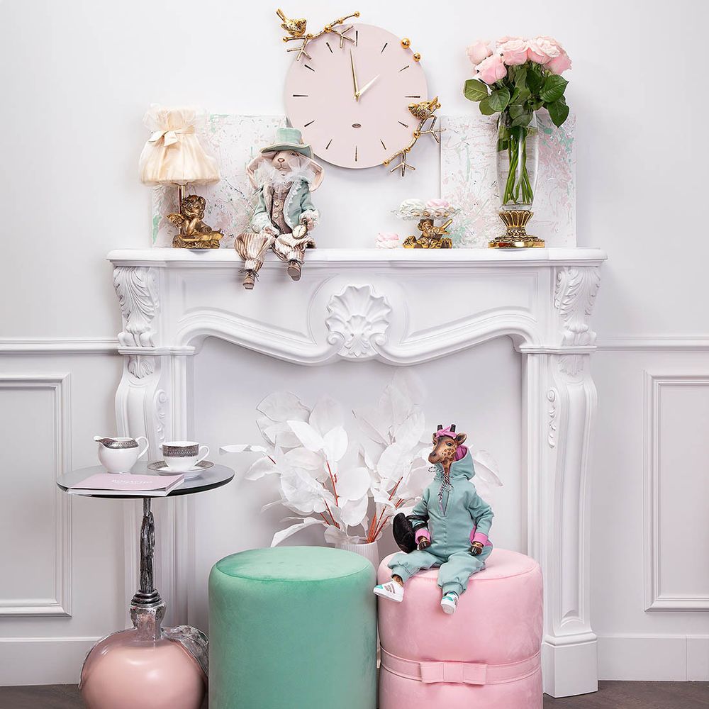 Банкетка COCO Togo Rose Голд