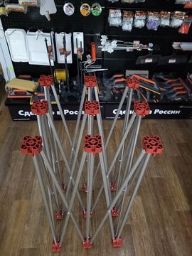 Подстолье складное 9 опор с регулировкой ножек 120*120