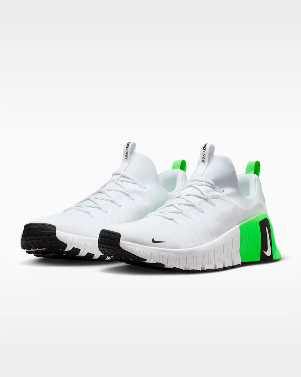 Кроссовки мужские Nike Free Metcon 6 (Бело-Зеленые)