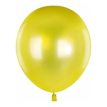 Воздушные шарики MC-Basir цвет желтый металлик, 100 шт, размер №12