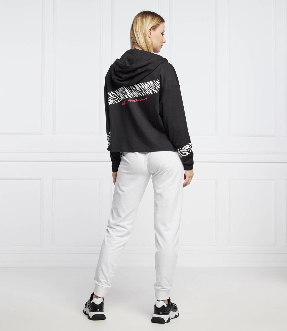 Худи EA7 - черный(3LTM17 TJEAZ)