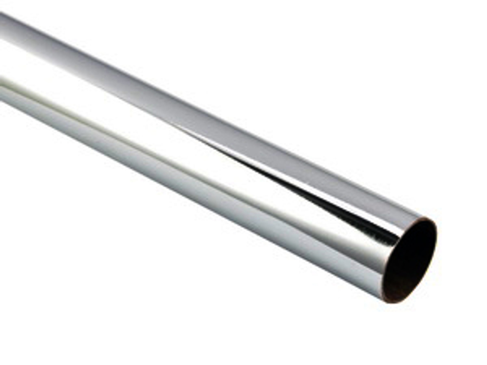 Труба круглая D25х1,0х3000, хром (уп.10шт)