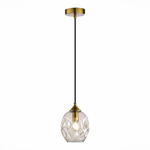 SL1188.303.01 Подвес ST-Luce Латунь/Коньячный E14 1*40W