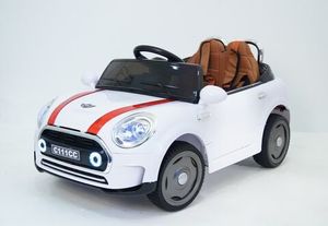 Детский электромобиль River Toys Minicooper C111CC белый