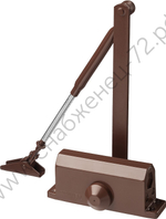 STAYER MAXComfort до 80 кг, коричневый серебро, дверной доводчик (37917-80)