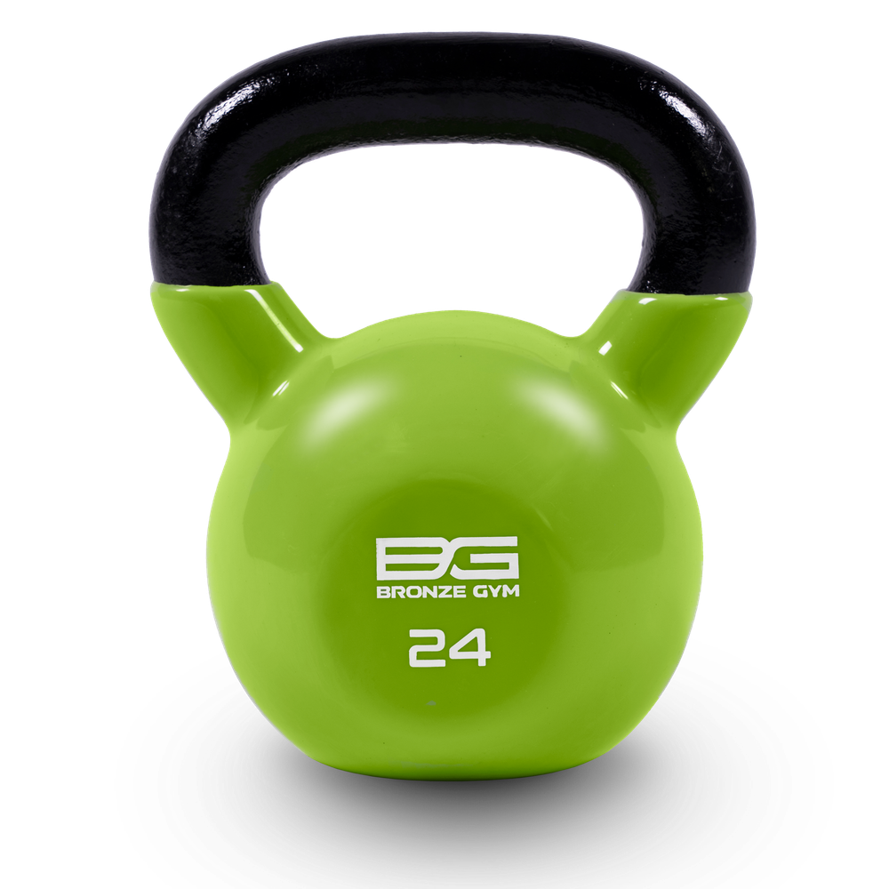 Гиря BRONZE GYM в виниловой оболочке 24 кг