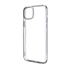 Силиконовый чехол TPU Clear case (толщина 2.0 мм) для iPhone 15 Plus (Прозрачный)