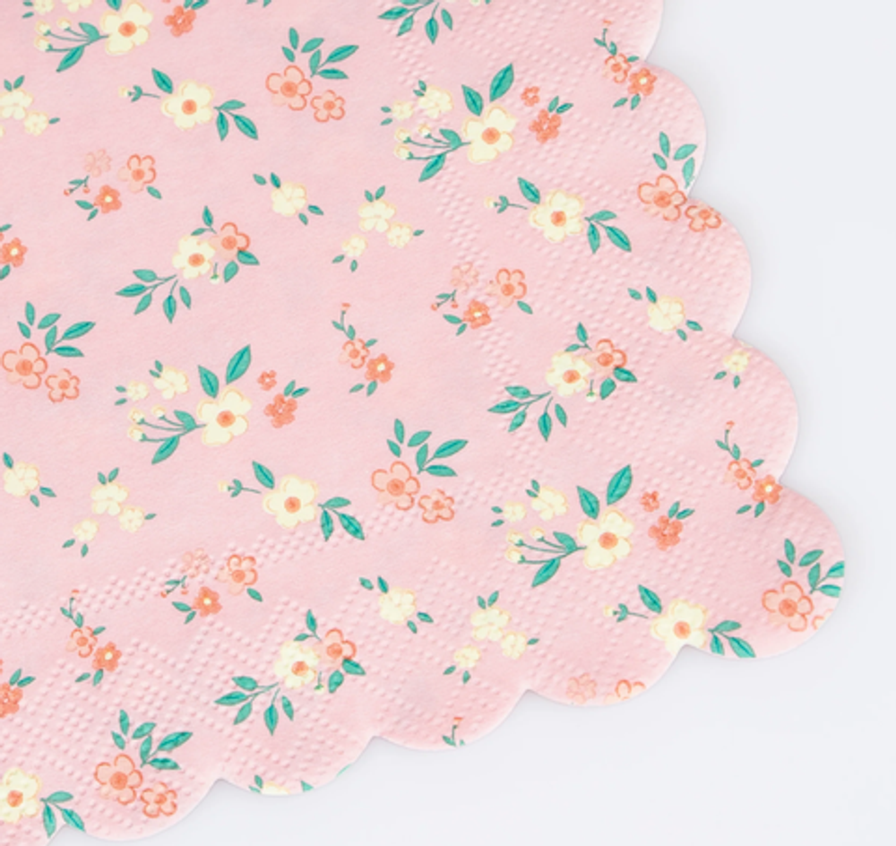 Салфетки маленькие "Vintage Ditsy" 16 шт. (12,7 х 12,7 см)