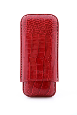 Футляр Jemar на 2 сигары, натуральная кожа