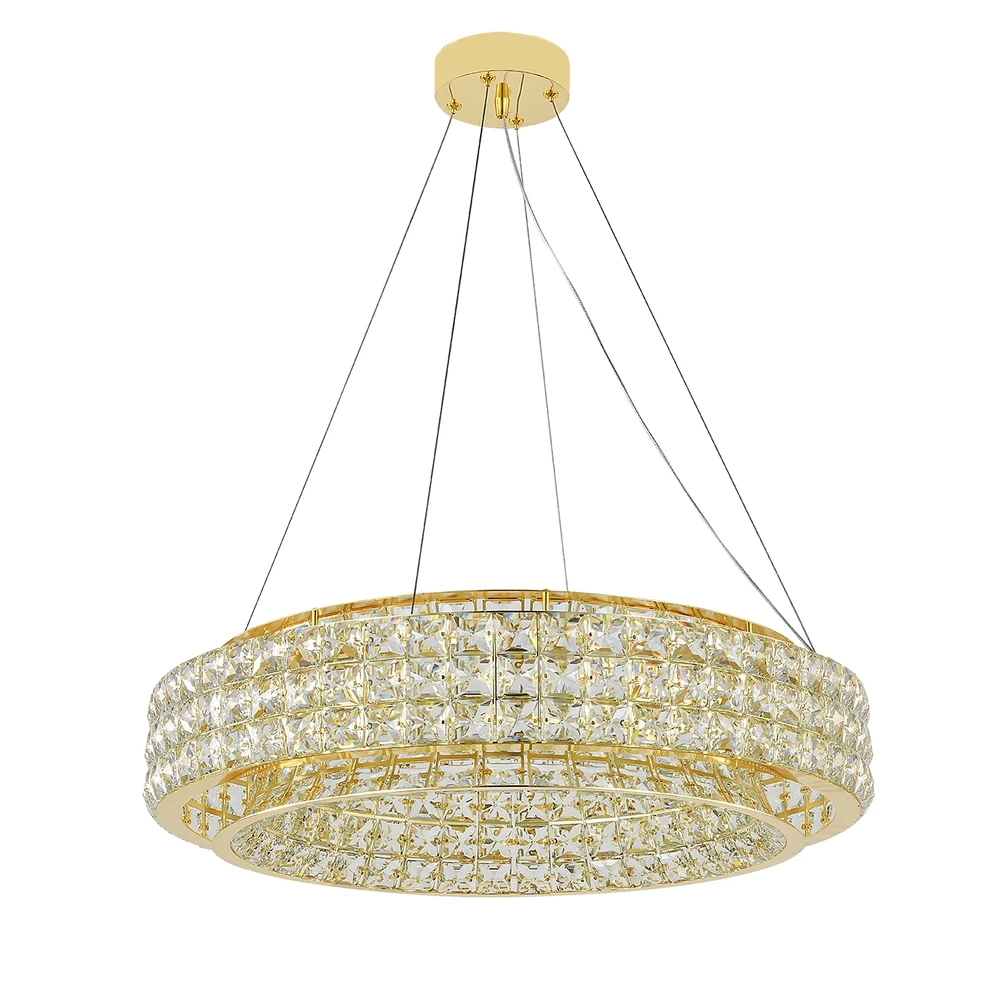 Подвесная люстра Indigo VALORE 12044/B/1P Gold V000099L