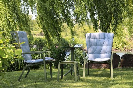 Табурет пластиковый Poggio зеленый