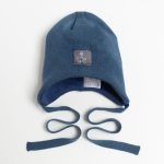 Шапка для мальчиков индиго, р-р 42-46 7691696