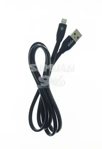 Кабель iPhone 5 резина плоская 1.0м