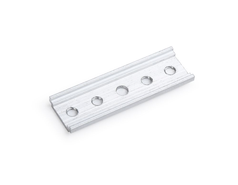 Соединитель для накладного шинопровода GL3618 AL алюминий Magnetic 100*22*1.5 (2шт.)
