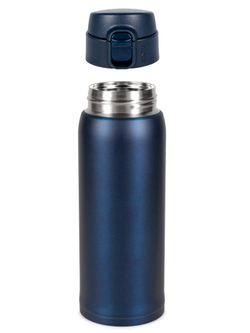 Термокружка Relaxika 701 (0,48 литра), синяя (без лого)