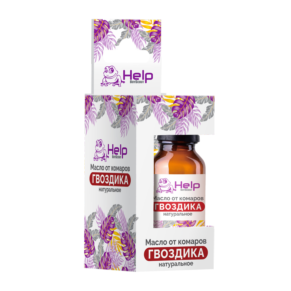 Масло эфирное HELP 15мл Гвоздика
