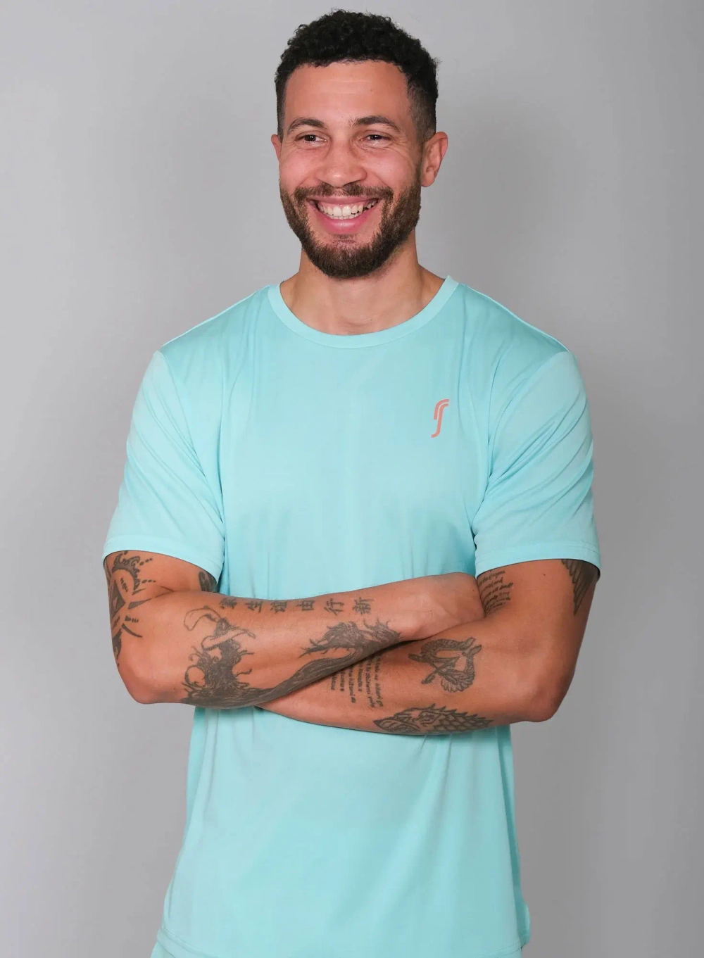 Мужская футболка RS Performance Tee Ace Blue/Clay (211M000313/441)