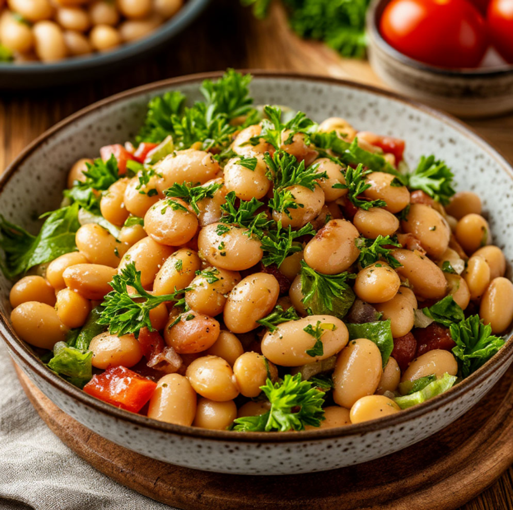 Командир Вкуса: готовим с характером Немецкий салат с фасолью, домашние колбаски с пюре и штрудель - практический мастер-класс