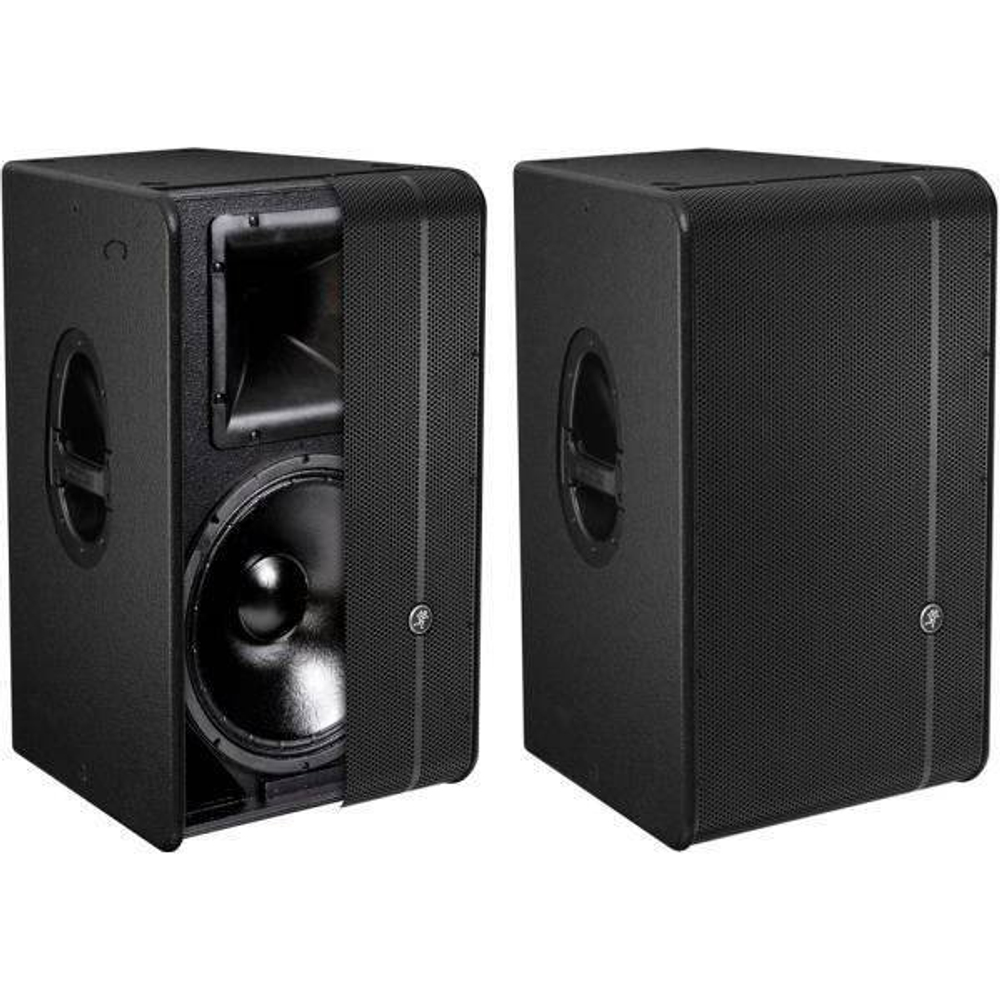 MACKIE HD1521 Активная 2-полосная АС. НЧ 15”, ВЧ 1.75” 2 усилителя, RMS: 700Вт – НЧ, 100Вт-ВЧ. стакан, точки подвеса