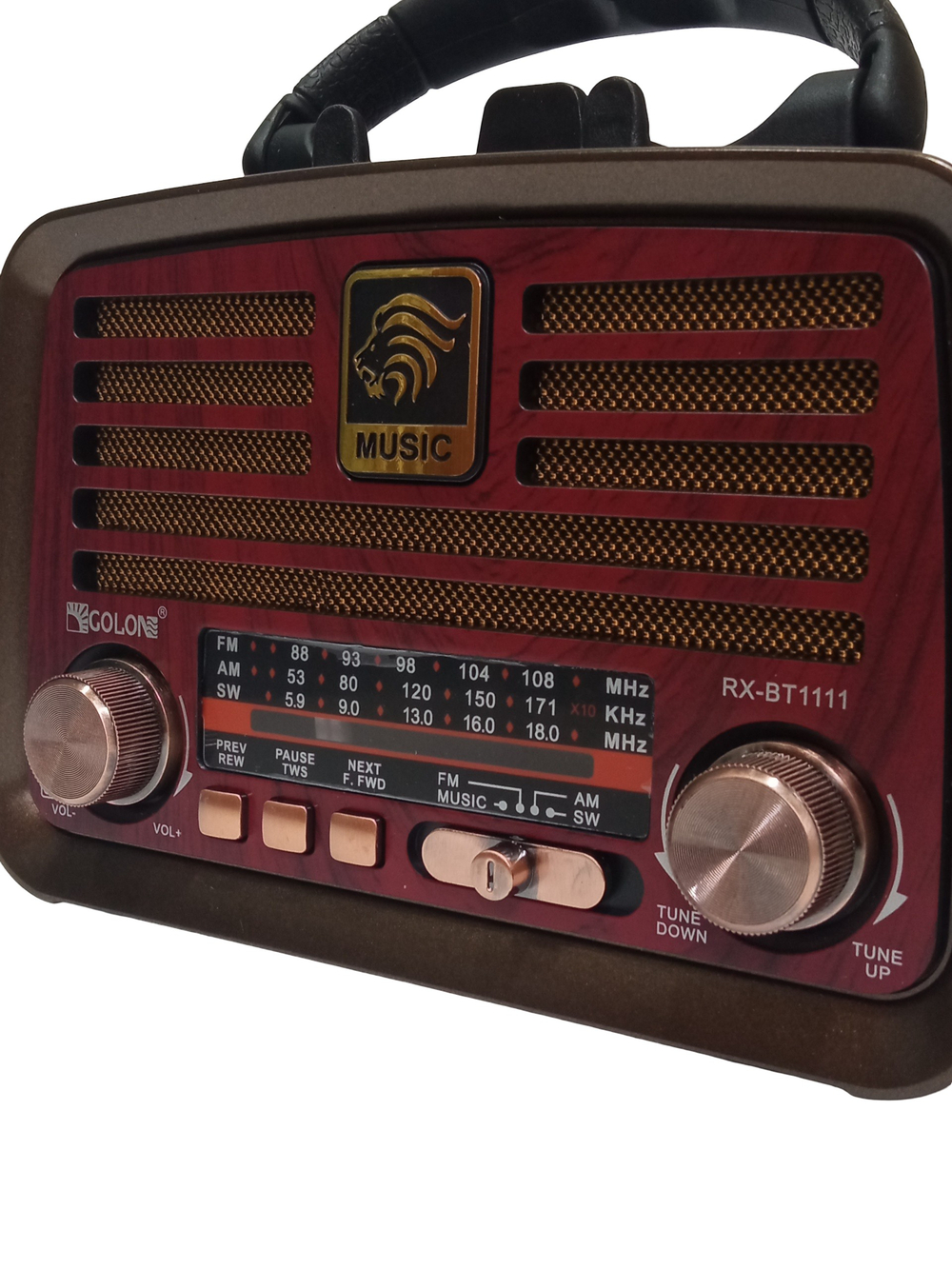 Радиоприемник в стиле ретро с MP3 плеером и Bluetooth RXBT1111BT