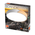Светильник светодиодный декоративный PPB Scandic-R DIM 72Вт 3000-6500К IP20 настенно-потолочный бытовой диммир. WH/W JazzWay 5036970