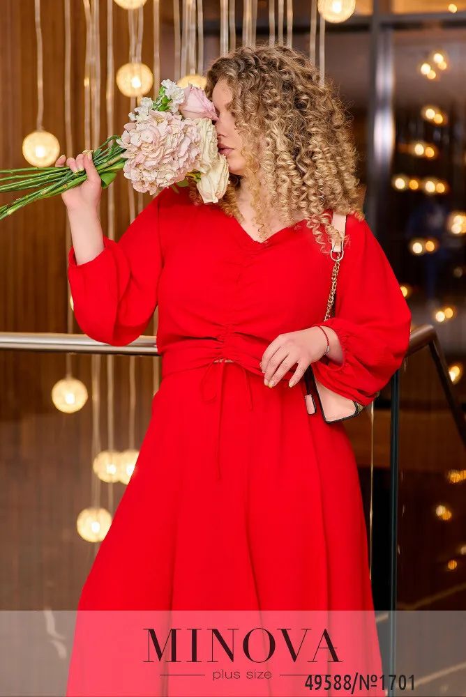 Костюм 1701-красный Minova