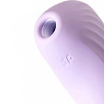 Вакуумный клиторальный стимулятор с вибрацией Pearl Diver Satisfyer сиреневый