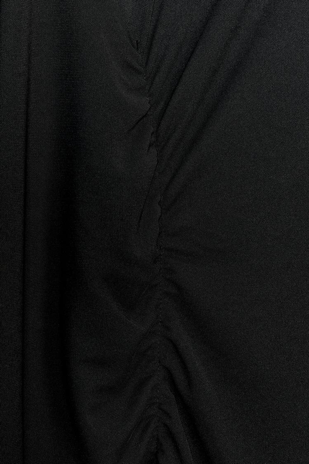 ZARA ПЛАТЬЕ АСИММЕТРИЧНОГО КРОЯ, ЧЕРНЫЙ