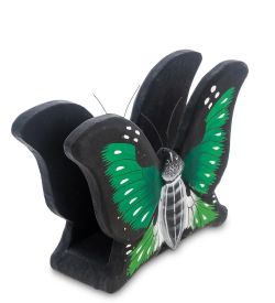 Decor and Gift 63-032-02 Салфетница «Бабочка» (о.Бали)