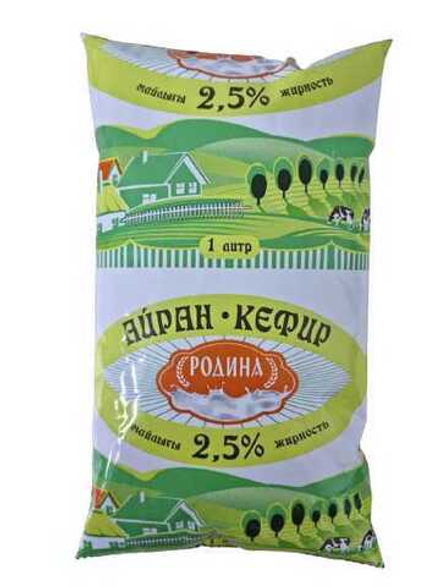 Кефир Родина 2,5% 1 л тфа