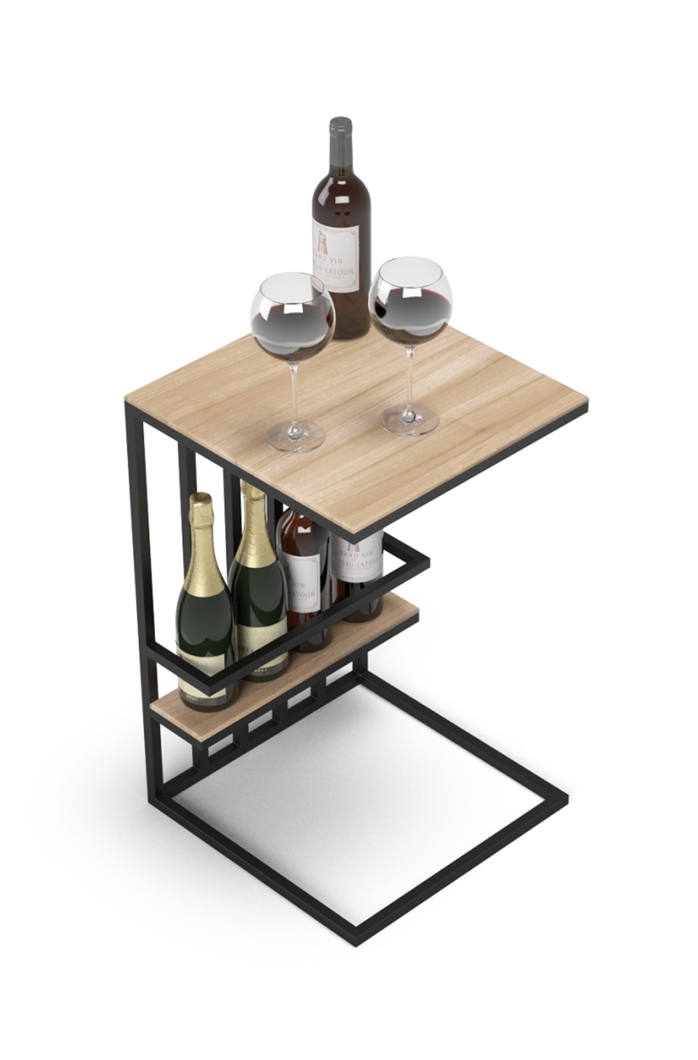 Босс ХО Стол-приставка Снежная Сонома