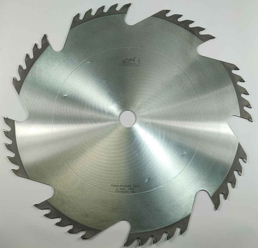 Пила дисковая TCT "Pilana" 700x5.5/3.5x50 z40 33.1 FZ HAN