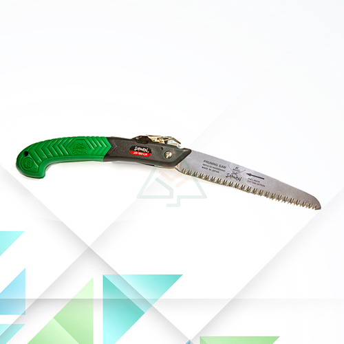 Складная ручная пила Samurai с прямым полотном длиной 180 мм шаг 4 мм JD-180-LH с фиксатором