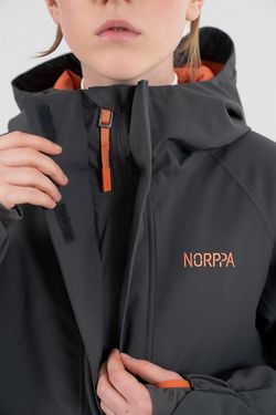 Куртка для девушки подростковая IMERKA NORPPA серый гравий