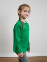 Лонгслив базовый для девочки