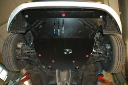 Защита картера и КПП Sheriff для Kia Picanto II (TA) 2011-2017 арт.11.2082 V1