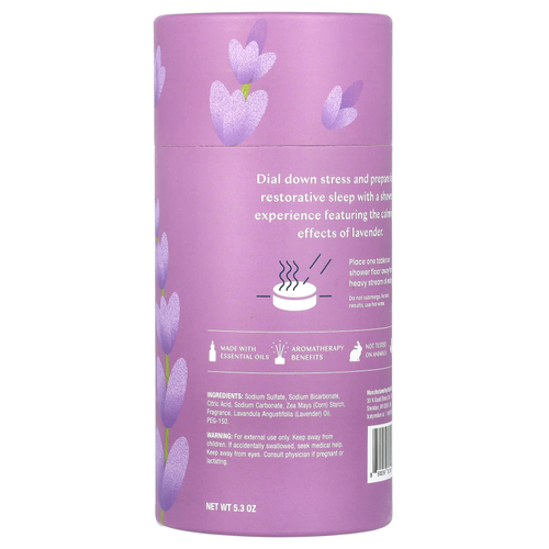 Body Restore, Пароварки для душа, лаванда, 6 таблеток, 5,3 унции