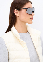 Спортивные очки 100% Hypercraft / Gloss Black / HiPER Silver Mirror Lens