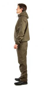 Осенний костюм для охоты и рыбалки «Барс NEW» (полофлис, хаки) КВЕСТ