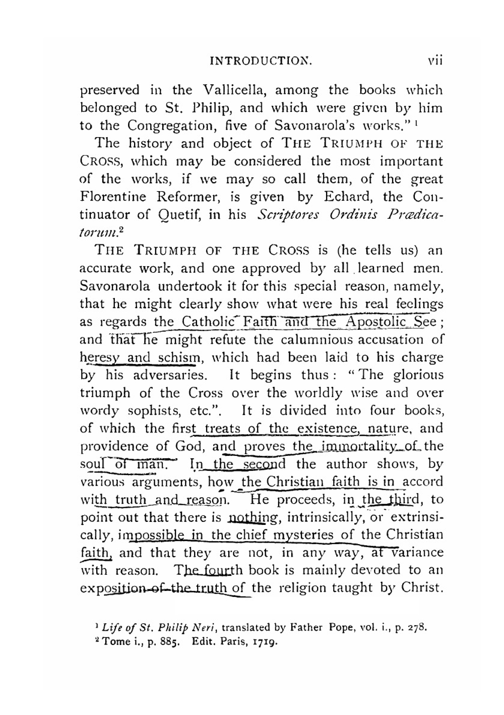 The triumph of the cross | Girolamo Savonarola