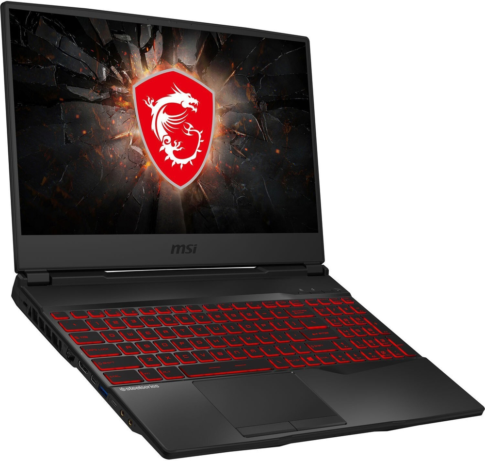 Ноутбук MSI GL65 Leopard 10SCXR-218RU (9S7-16U822-218) 15.6;(1920x1080)IPS-level/ i5-10500H(2.6ГГц)/ 8Гб/ 1Тб HDD/ GeForce GTX 1650 4Гб/ нет DVD/ Win10 / Черный