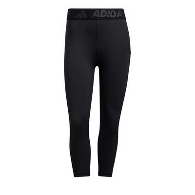 Женские теннисные брюки adidas 3/4 3 Bar Tight Women - Black
